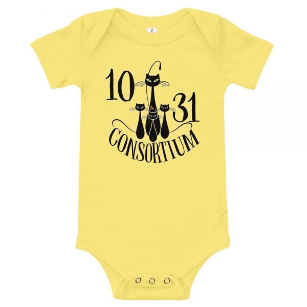 baby short sleeve one piece yellow 5ff0228e34345