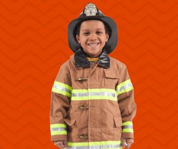 baton rouge youth firefighter costume donation