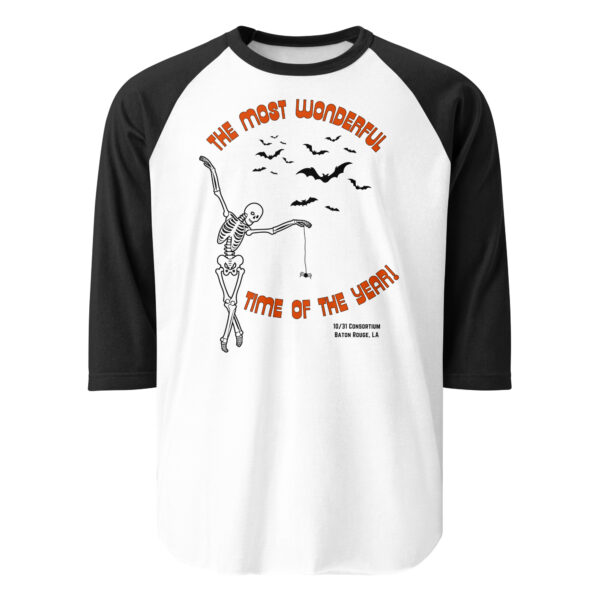 unisex 34 sleeve raglan shirt white black front 663b93bb32694.jpg
